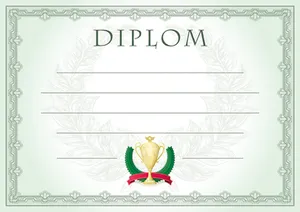 Diplom A4 Vavřín